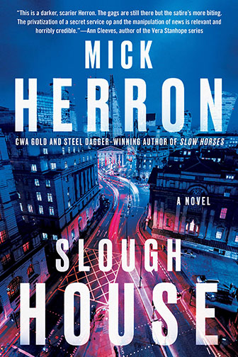 A book cover for Slough House