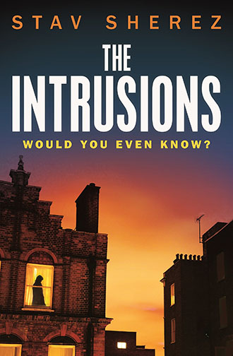 A book cover for The Intrusions