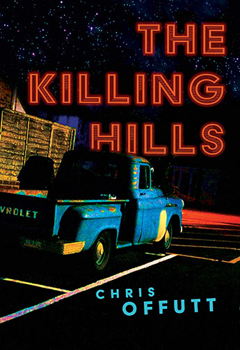 A book cover for The Killing Hills