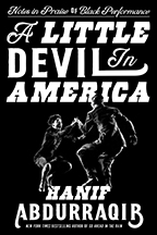 A book cover for A Little Devil in America