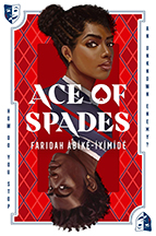A book cover for Ace of Spades