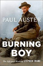 A book cover for Burning Boy: The Life and Work of Stephen Crane