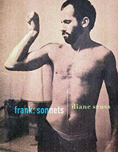 A book cover for frank: sonnets