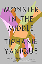 A book cover for Monster in the Middle