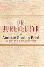 A book cover for On Juneteenth