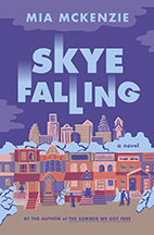 A book cover for Skye Falling