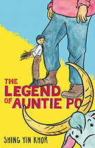 A book cover for The Legend of Auntie Po