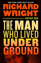 A book cover for The Man Who Lived Underground