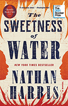 A book cover for The Sweetness of Water