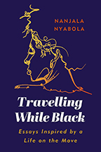 A book cover for Travelling While Black