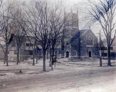 The church community dates back to 1872. With stained glass and a soaring belfry, the church bells’ peals could be heard throughout the neighborhood.