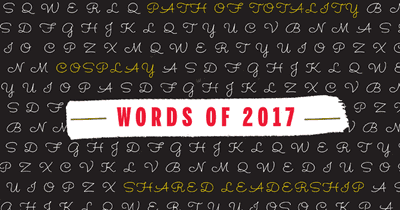 Preview image for 2017 Words of the year
