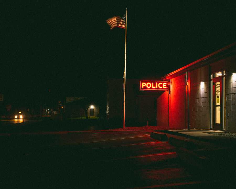 Central Penn. - 4/1/2022 On right, the Bloomsburg Police Station. Erin Clark/Globe Staff