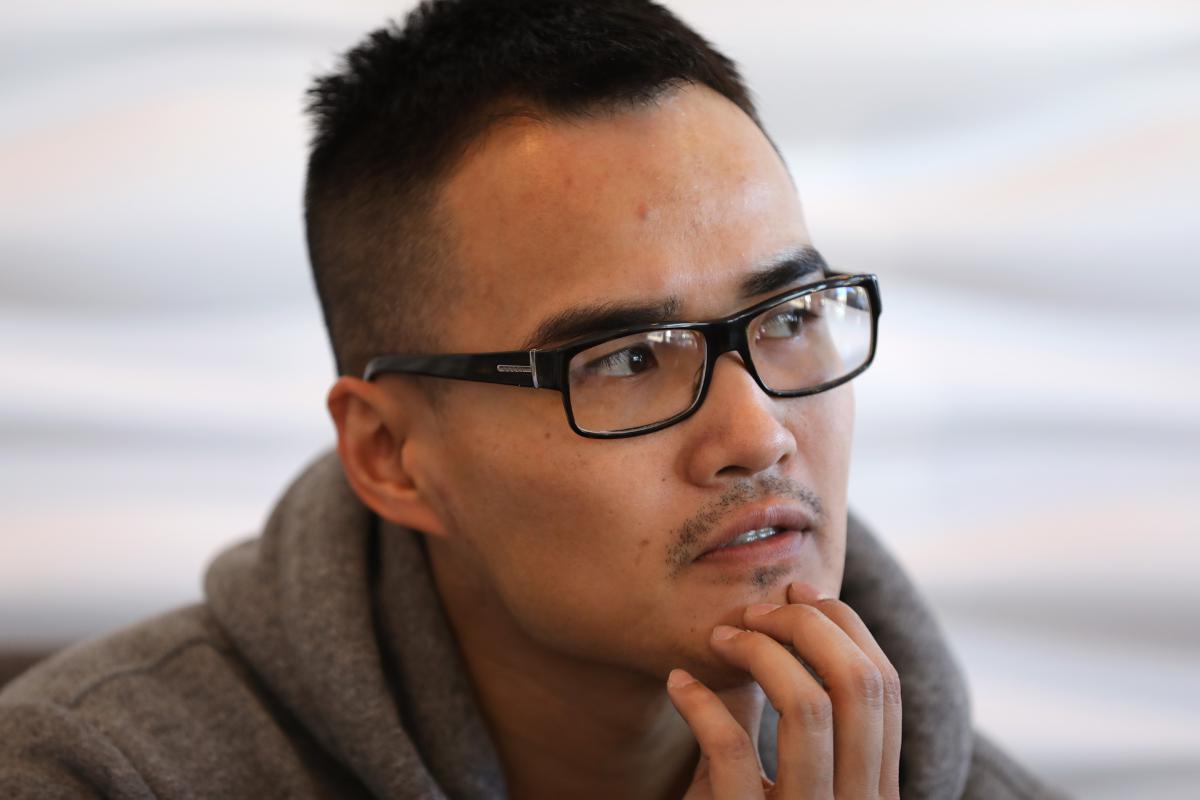 After Trinh dropped out of Boston College in 2005, it would take him eight more years to earn a bachelor's degree from UMass Boston.