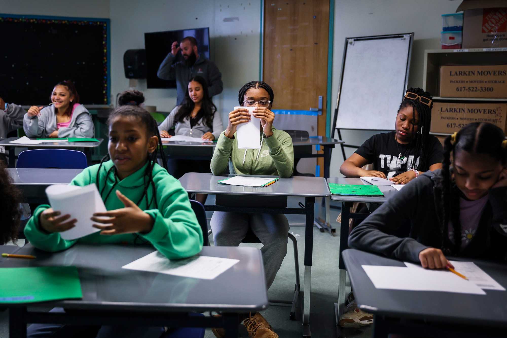 The Lee School, which was built in 1971 to integrate the schools in Dorchester, has more than 500 students, a vast majority of whom are Black and Latino.