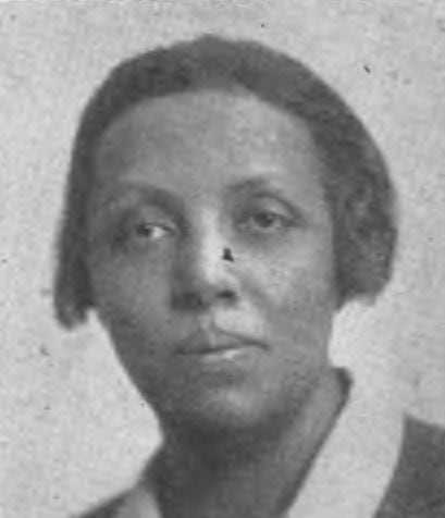 This photo of Sadie D. Harrison appeared in a 1928 issue of "Opportunity: A Journal of Negro Life," an academic journal published by the National Urban League. 