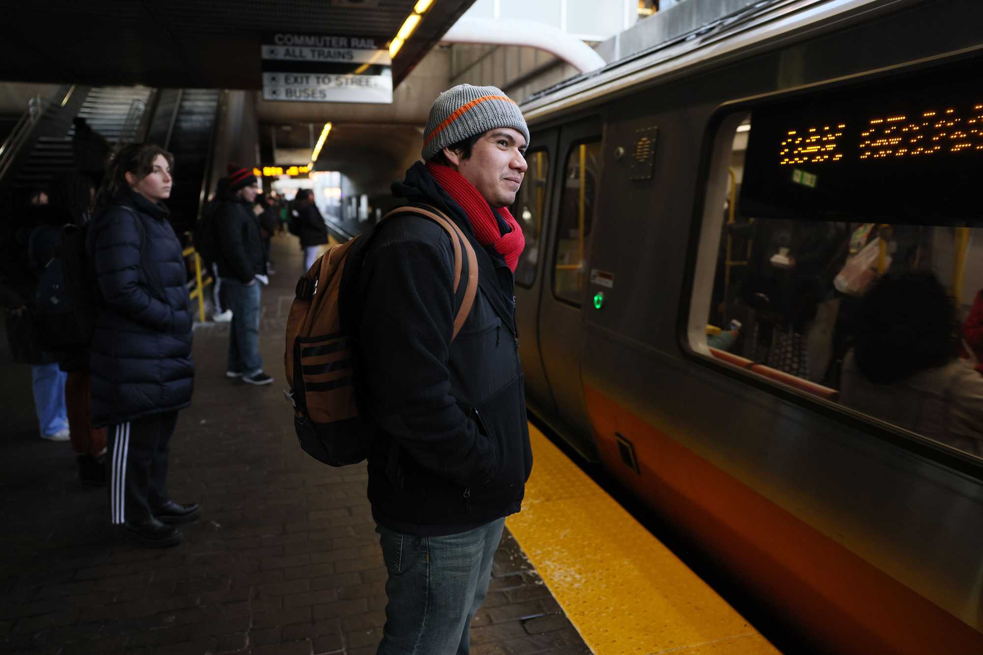 Diego Gómez-Maldonado gives himself anywhere from 45 to 90 minutes for the 3.6-mile commute home in the afternoon.