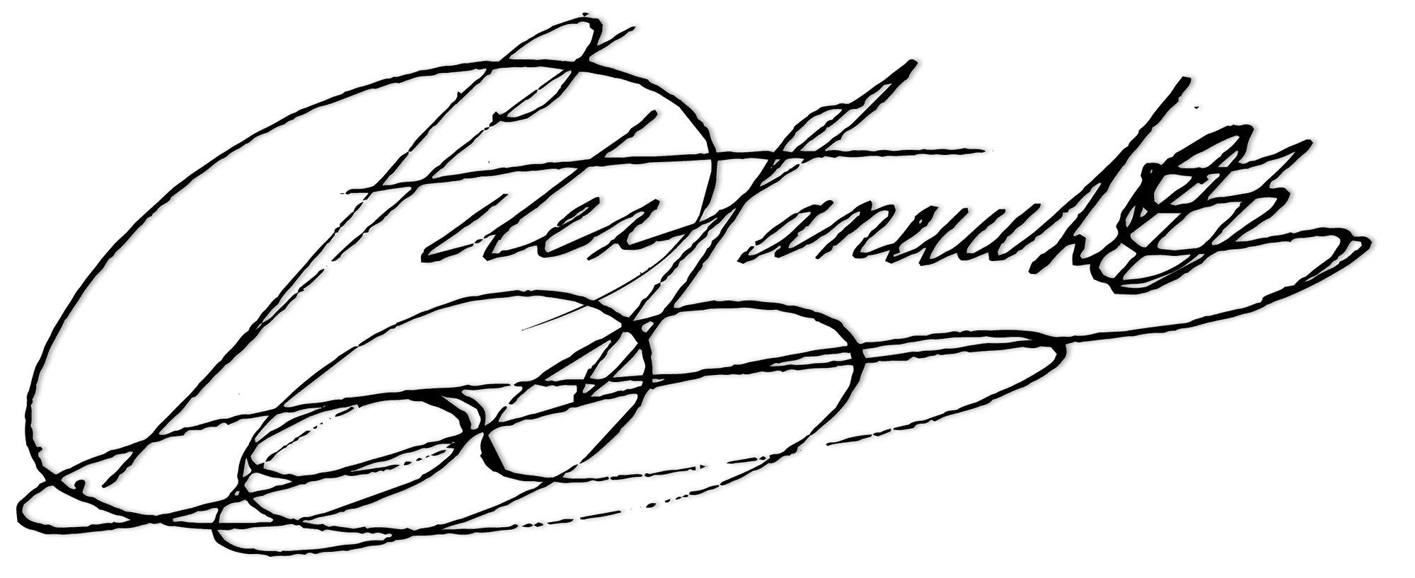 Peter Faneuil's signature