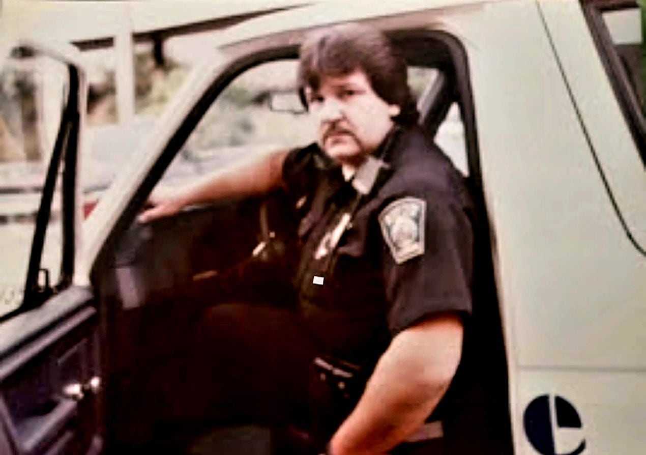 Boston police officer Billy Dunn in the late 1980s.