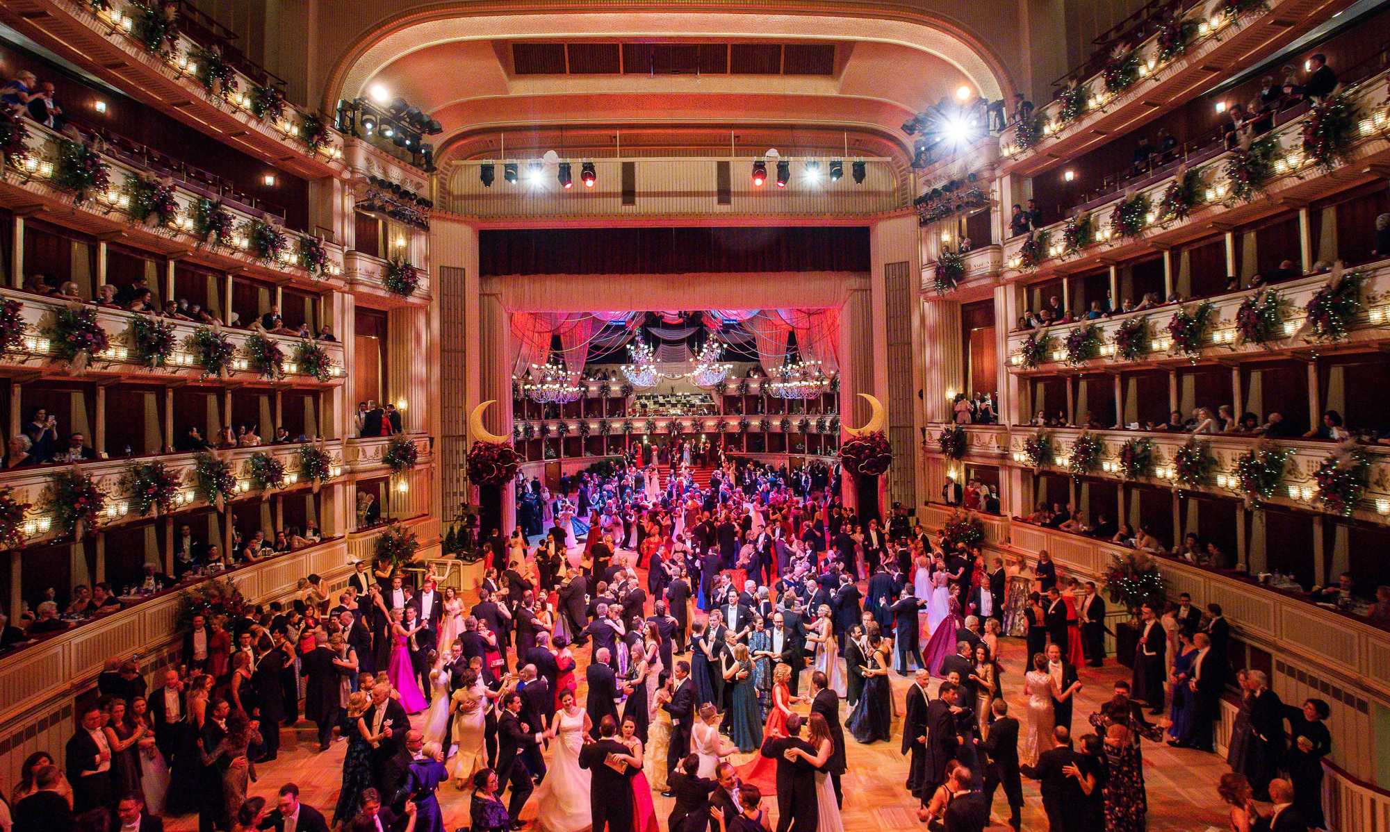 The Opera Ball at the Vienna State Opera in Vienna, Austria, photographed on Feb. 20, 2020.