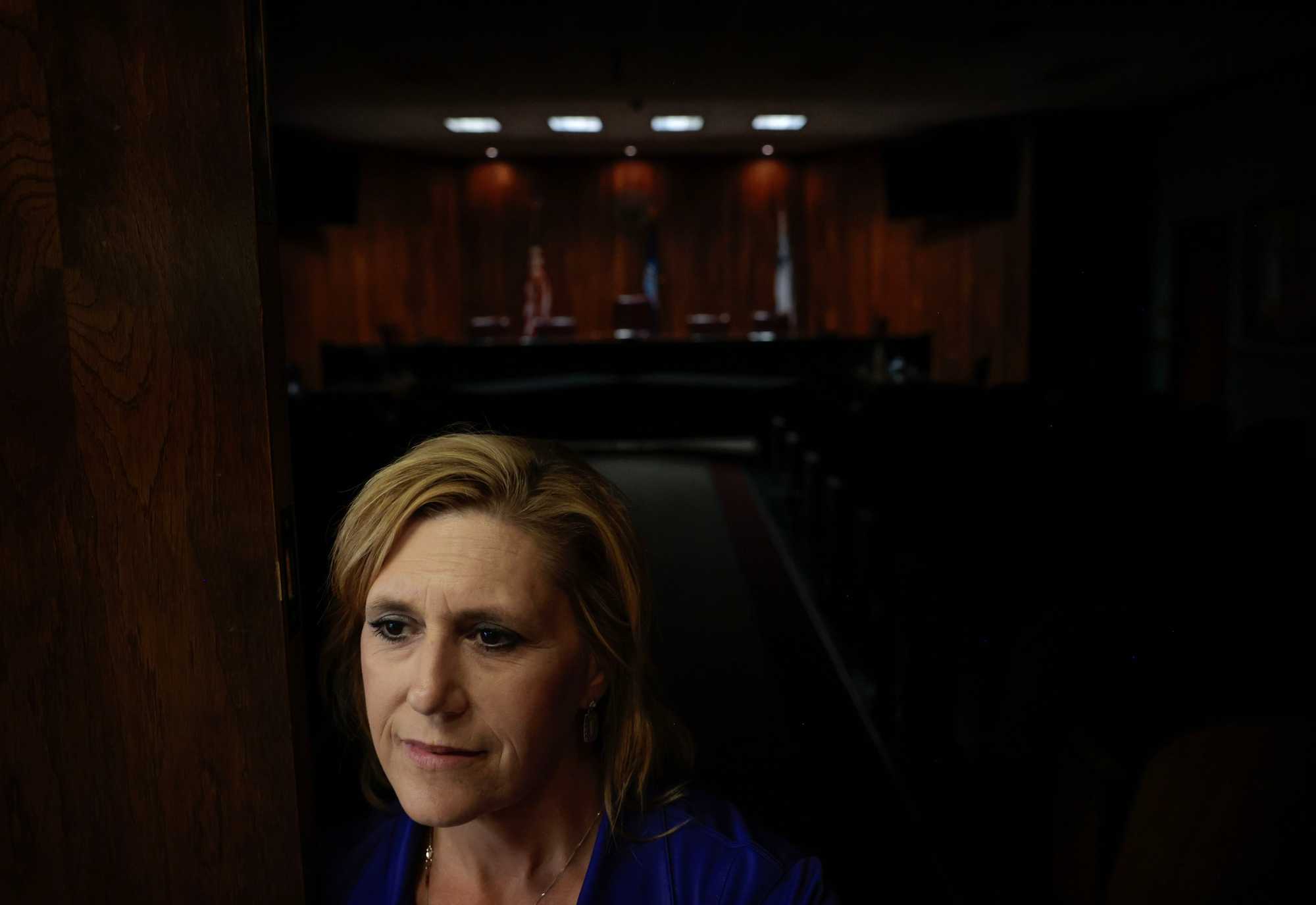 Mayor Staci Albritton Mitchell, in the council chambers at City Hall in West Monroe, La.