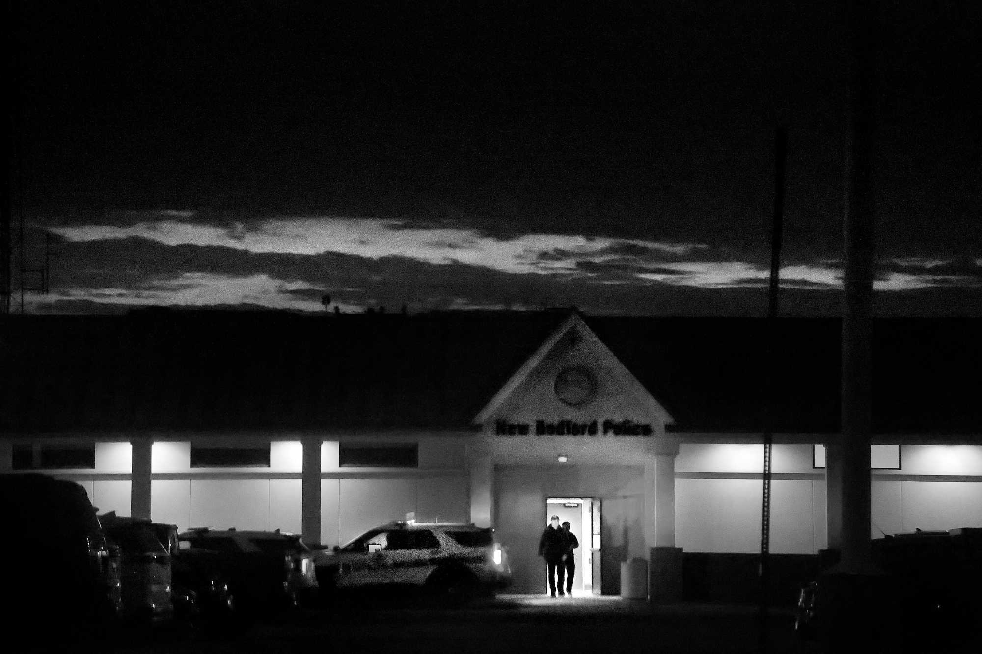 The police station on Rockdale Avenue in New Bedford.