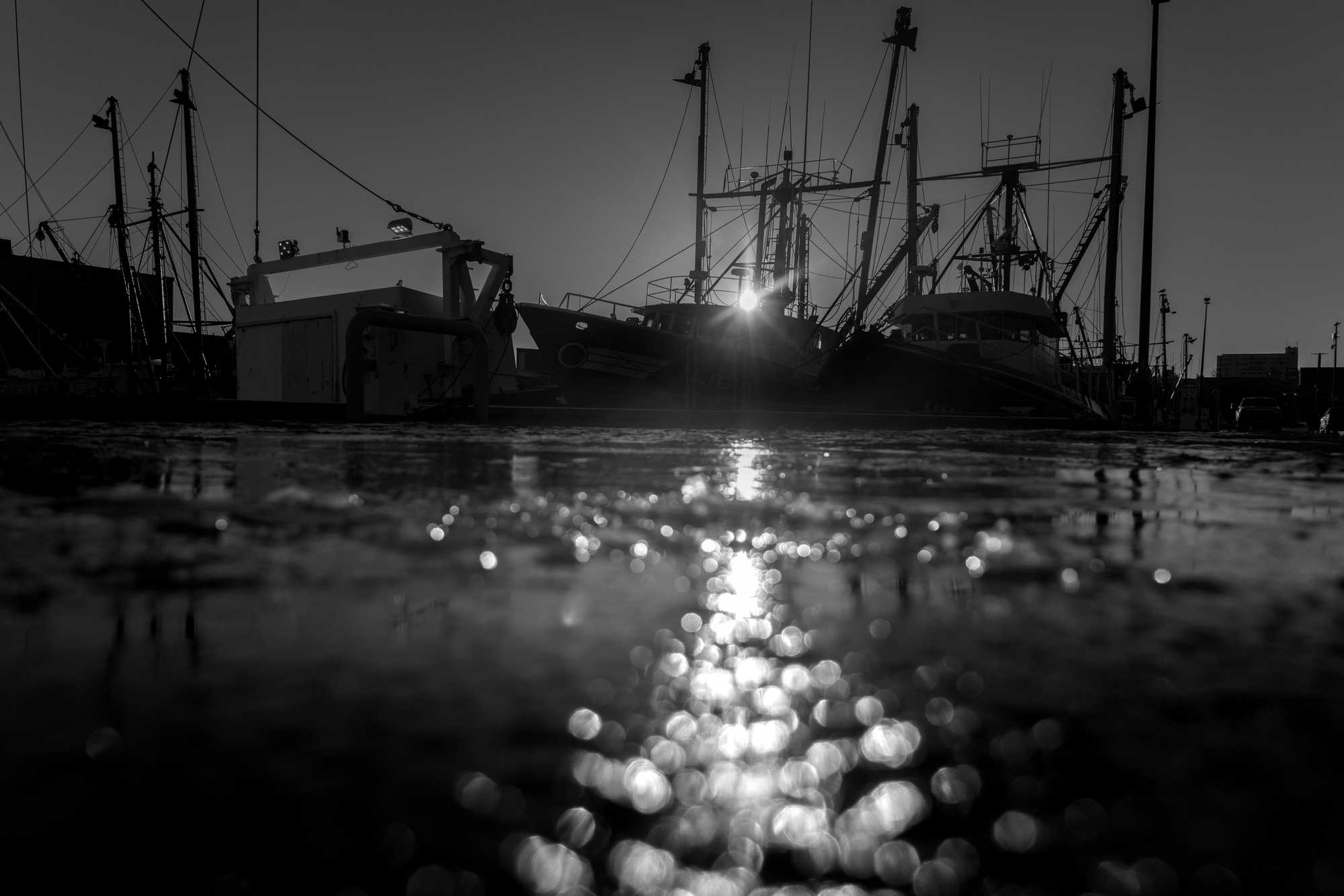 Fishing boats docked along State Pier in New Bedford. The city's port has a storied history, helping the city become America's wealthiest in the days of whaling. In "Moby-Dick," Herman Melville wrote: “Nowhere in all America will you find more patrician-like houses; parks and gardens more opulent, than in New Bedford.”