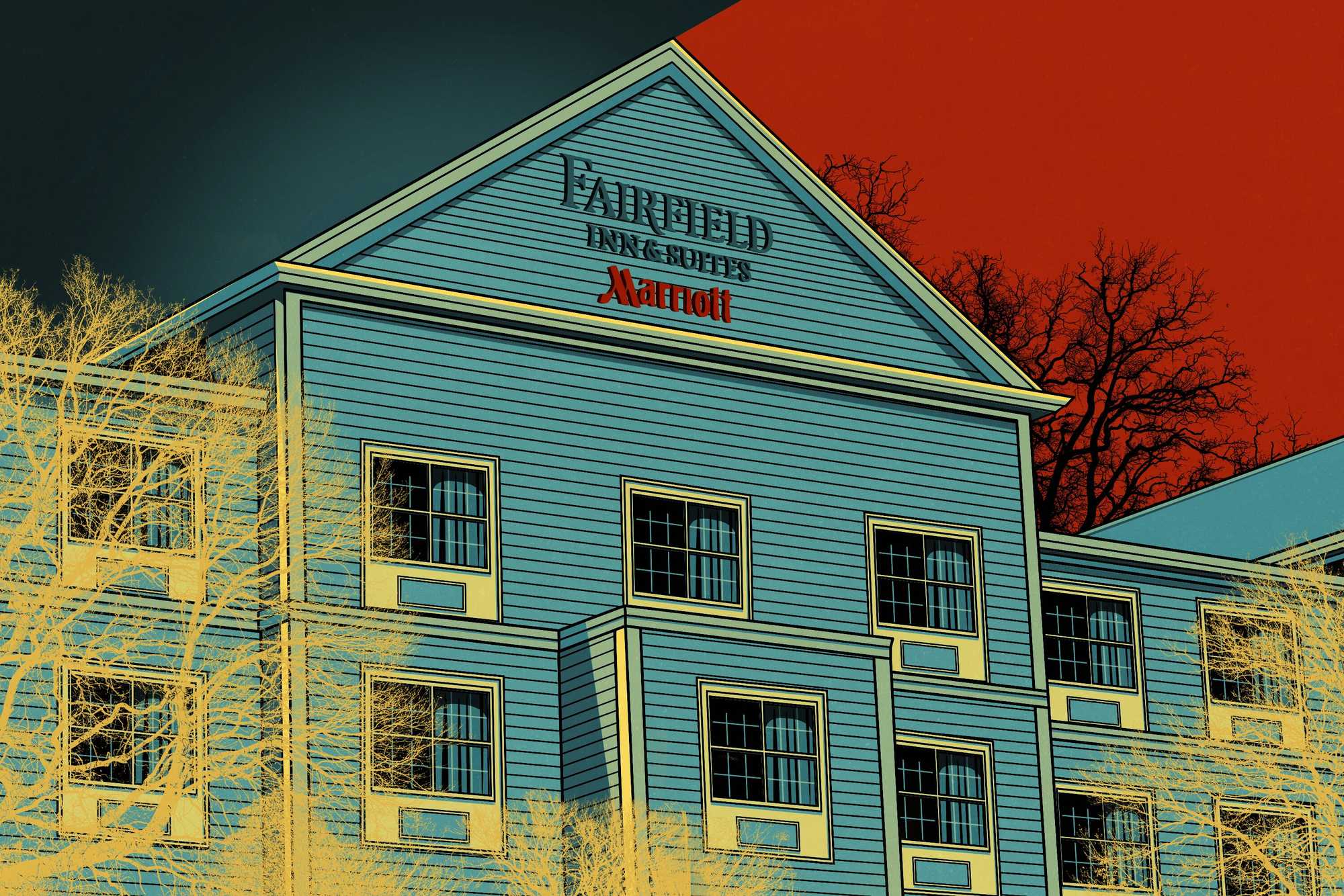 Complaints from guests staying at a Fairfield Inn near the New Bedford docks piled up around the time Officer Jorge Santos was active in the area.