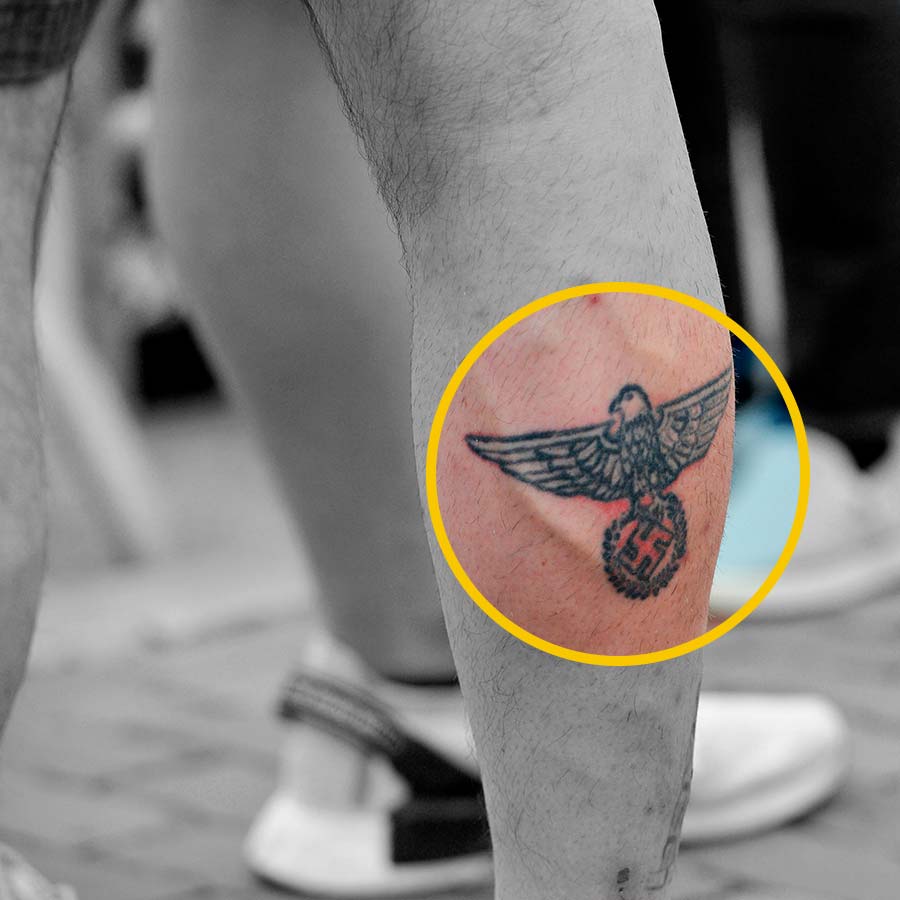 german war eagle tattoo