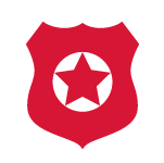 illustration of police badge