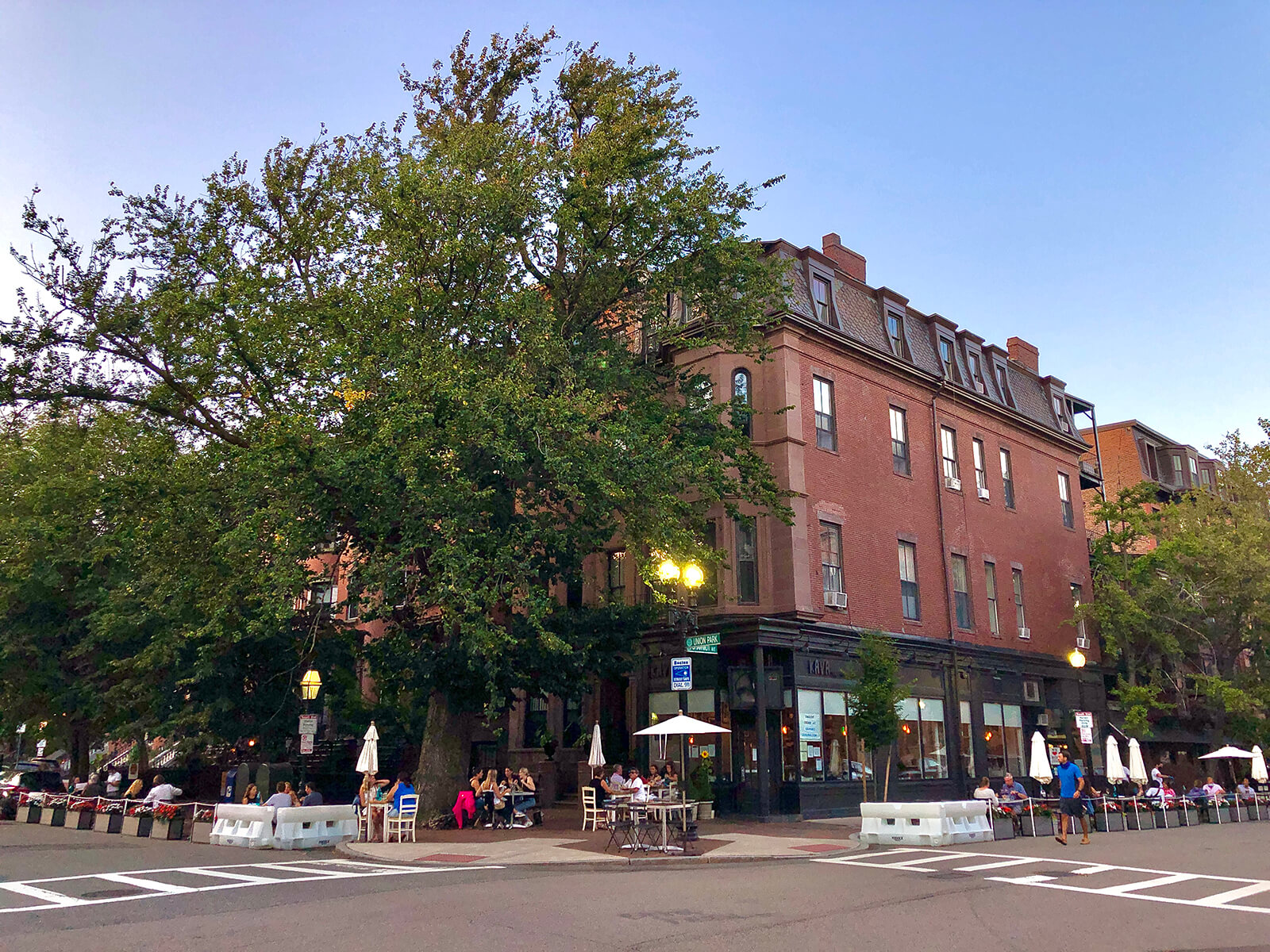 New outdoor dining spaces in Boston.