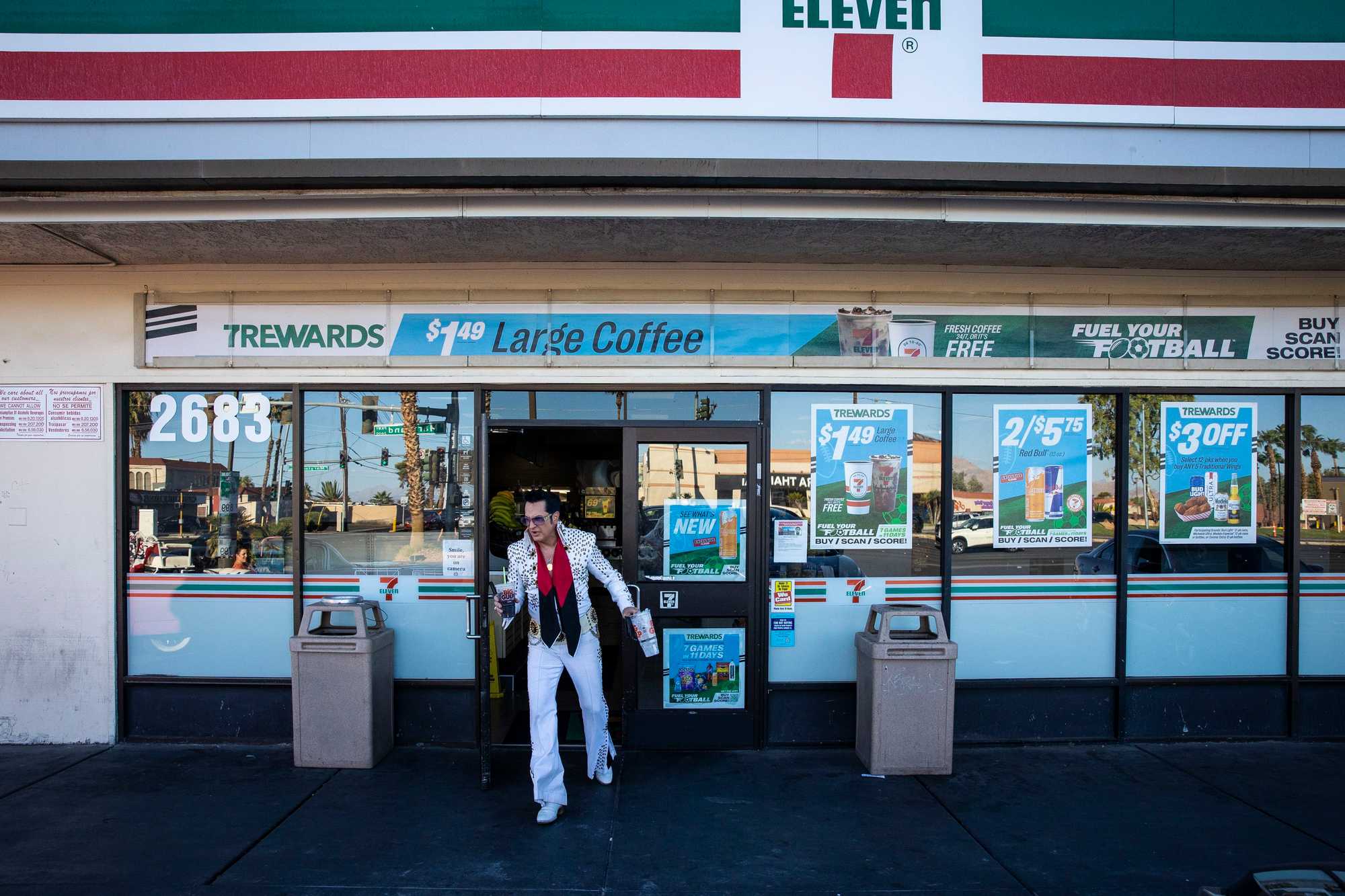 Jesse Grice left the 7-11 with a Big Gulp cup of ice to pour underneath the hood of his car. It was hot outside and he was worried about his pink Cadillac convertible overheating. 