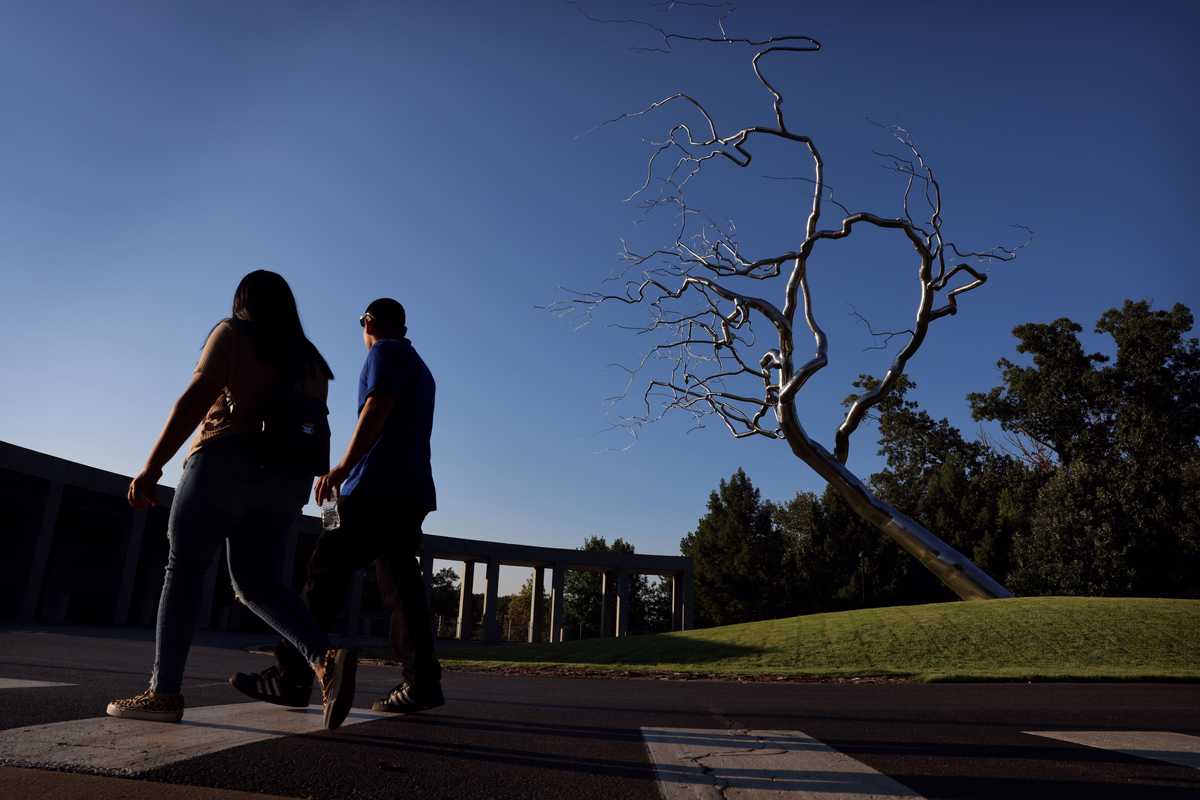 A couple approached Crystal Bridges Museum of American Art, a museum created a decade ago by Alice Walton, daughter of Walmart founder Sam Walton.