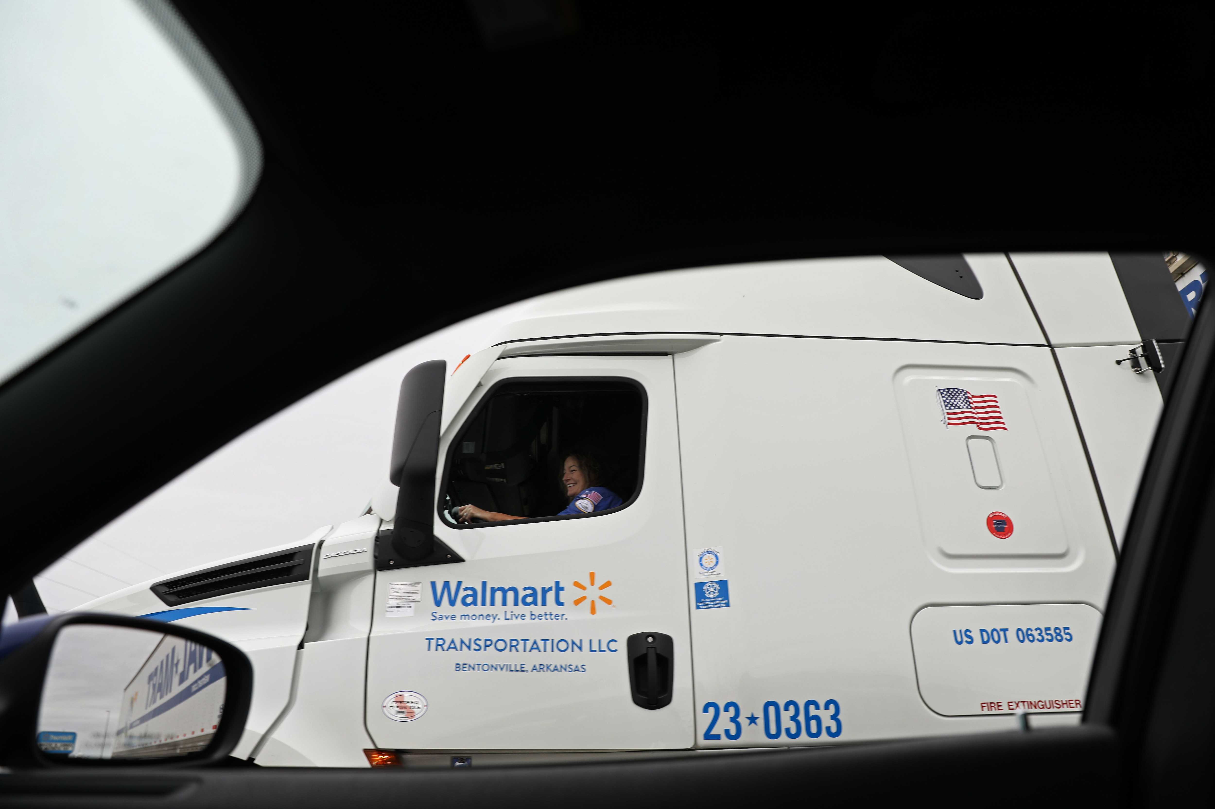 Walmart truck driver Carol Nixon left a distribution center in Spring Valley, Ill., headed for a store in Joliet, Ill.