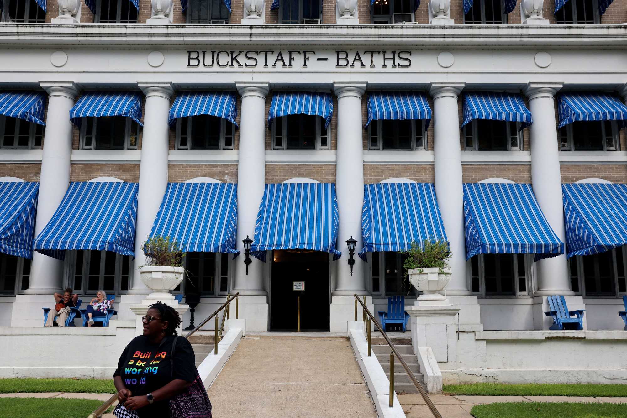 Back in Hot Springs heyday as a resort town, there were eight bathhouses. The Buckstaff Bathhouse is one of just two that remain in operation.