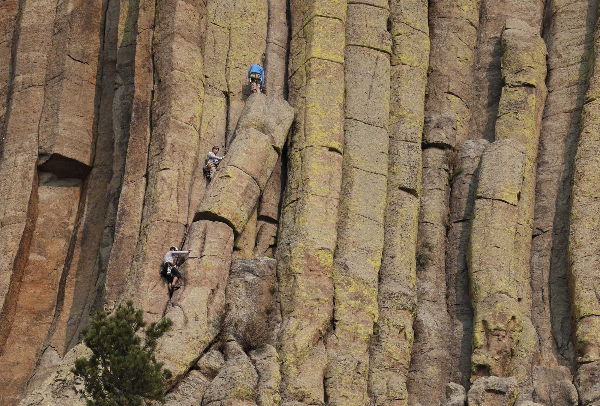  Climbers scaled Devils Tower. 