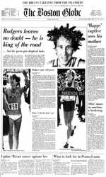 Rosie Ruiz wins* Boston Marathon