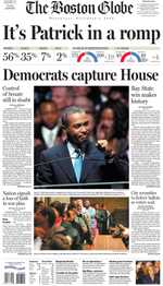 Deval Patrick elected first Black governor of Mass.