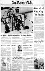 Bruins win Stanley Cup - Orr soars
