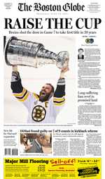 Bruins win Stanley Cup after 39-year drought