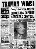Harry Truman elected president