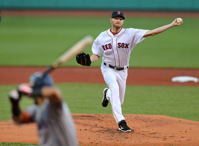 It's part of the process': Chris Sale throws fastest pitch in 5